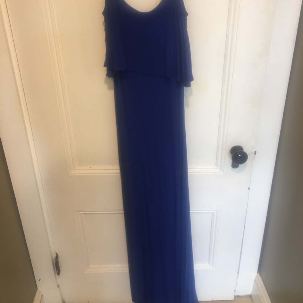 Alloy Apparel Gorgeous Blue Maxi Small